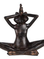 Clayre & Eef Decoratie kikker 15*6*14 cm 6PR3387