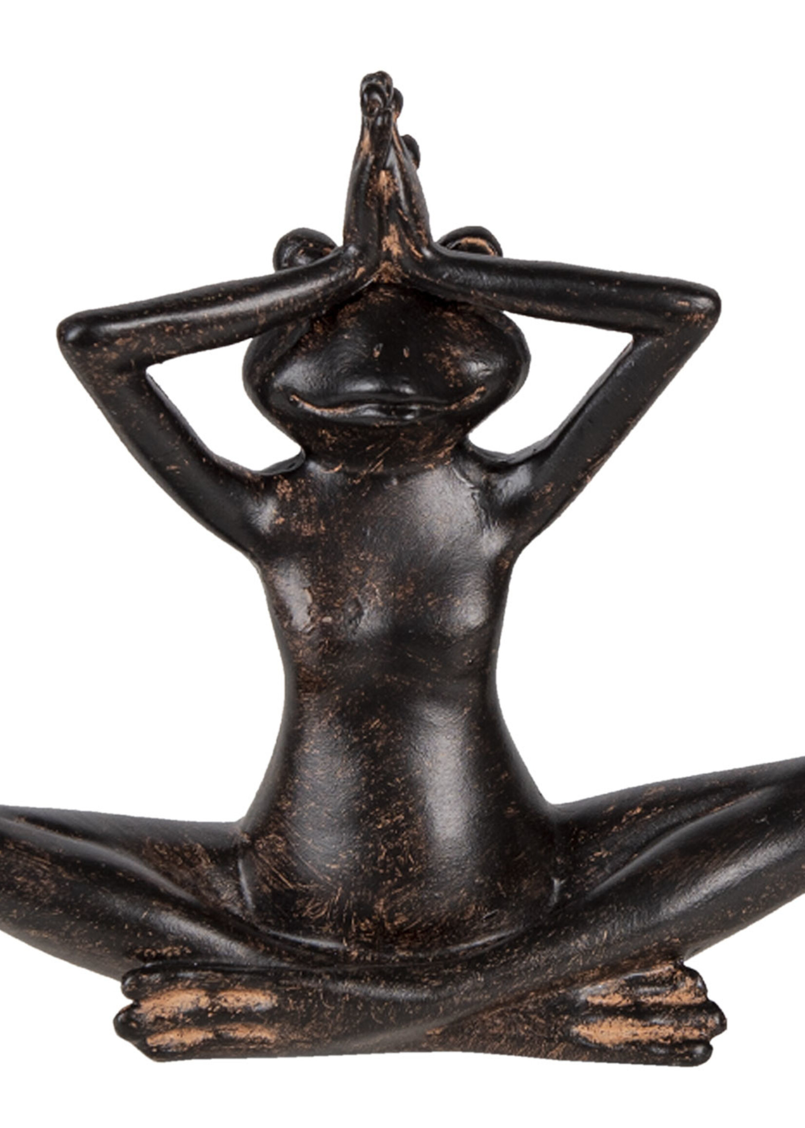 Clayre & Eef Decoration grenouille 15*6*14 cm 6PR3387