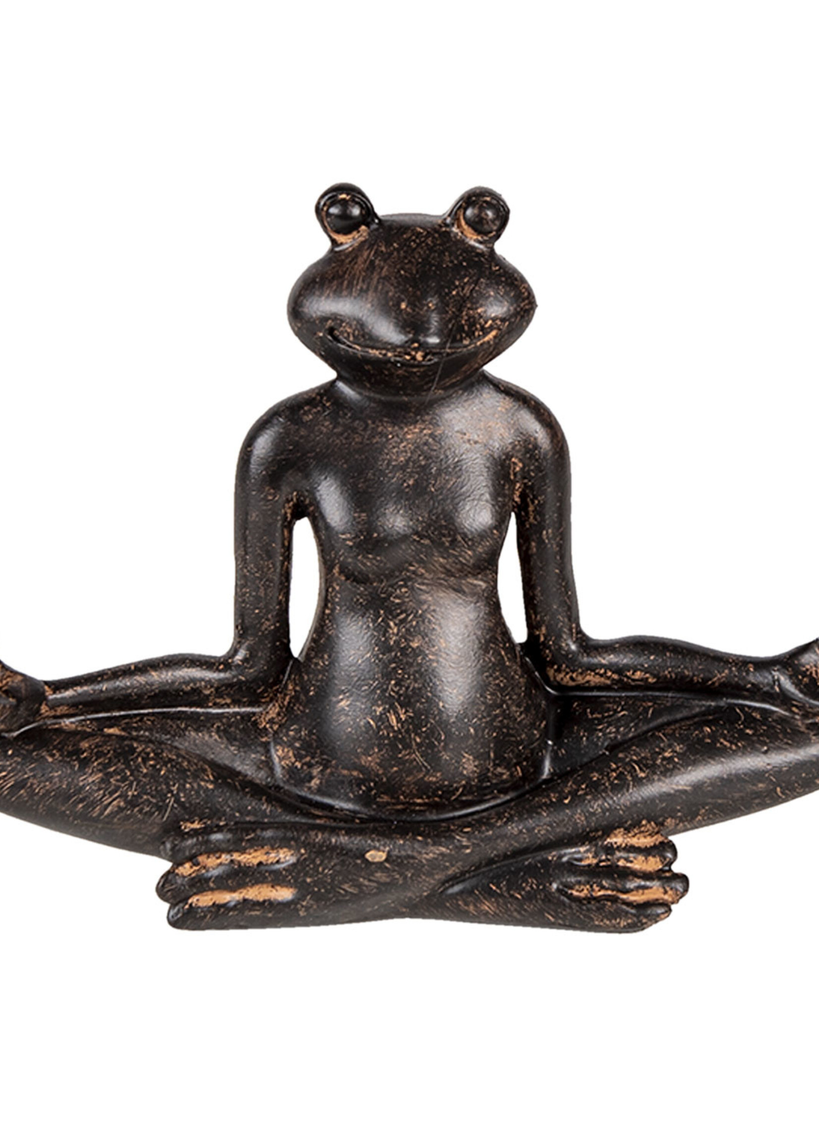 Clayre & Eef Decoration grenouille 17*5*12 cm 6PR3388