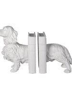 Clayre & Eef Serre-livre chien (2) 28*12*22 cm 6PR3394