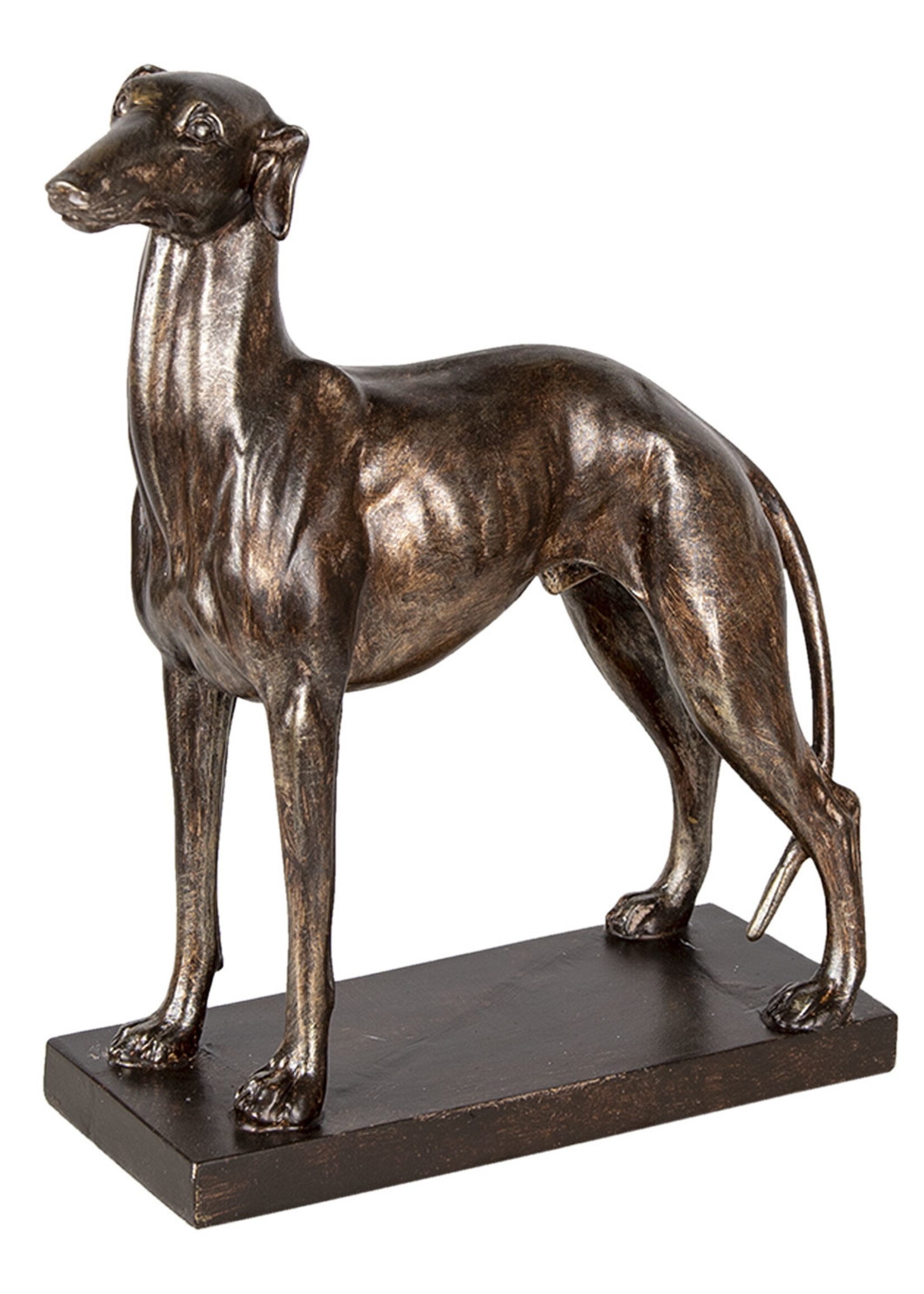 Clayre & Eef Decoratie hond 27*11*31 cm 6PR3397