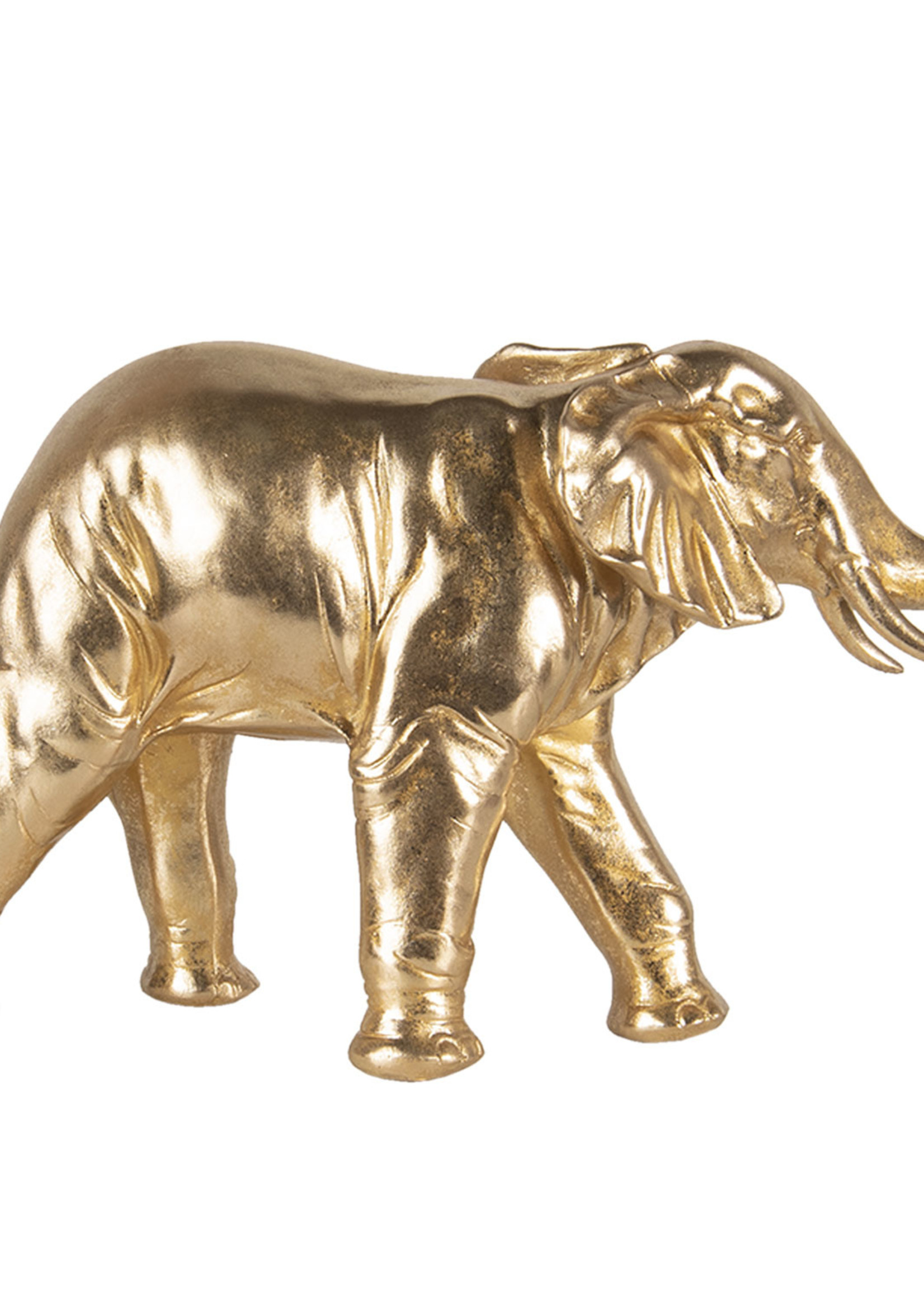 Clayre & Eef Decoratie olifant 37*13*23 cm 6PR3442