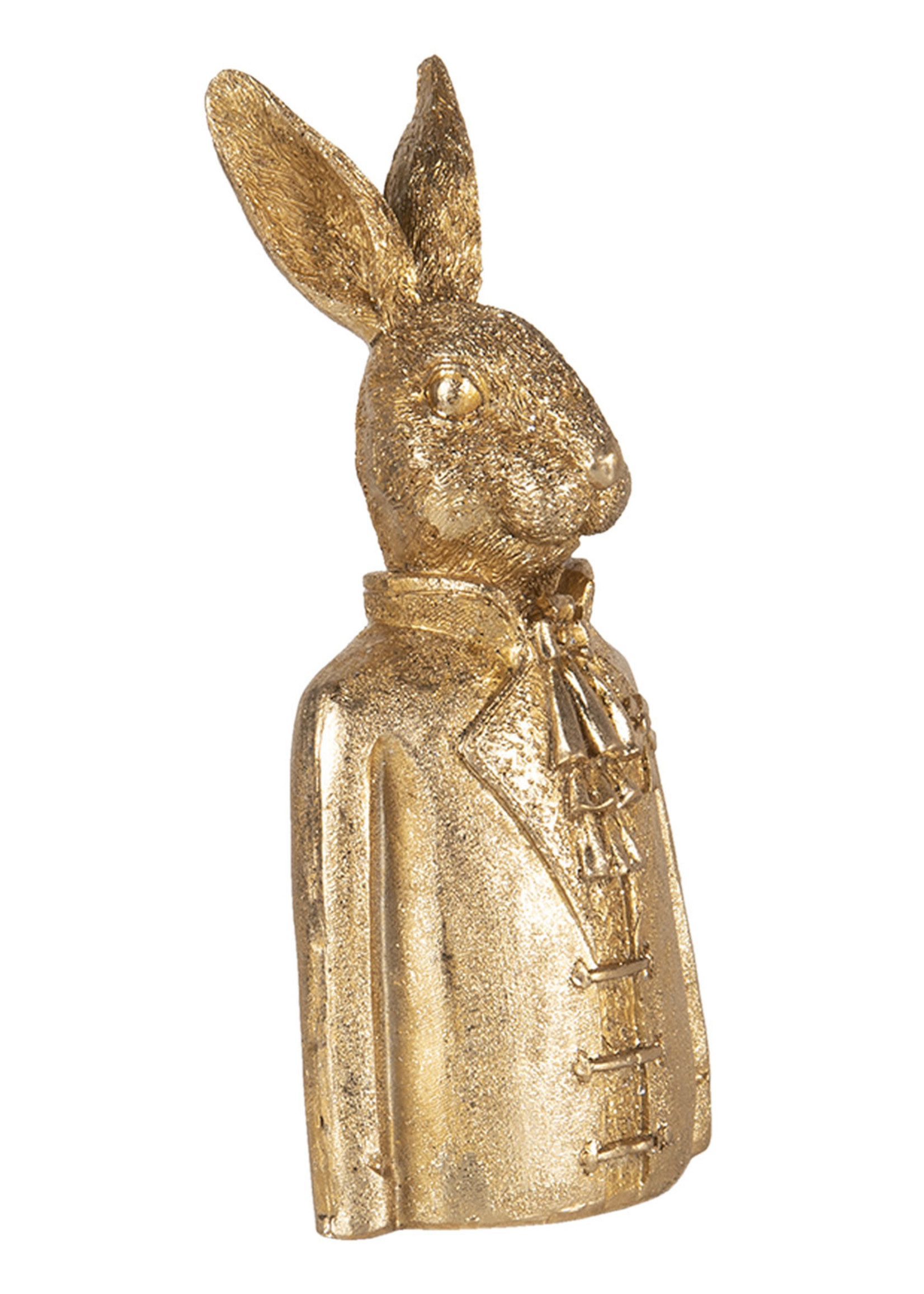 Clayre & Eef Décoration lapin 8*6*18 cm 6PR3450