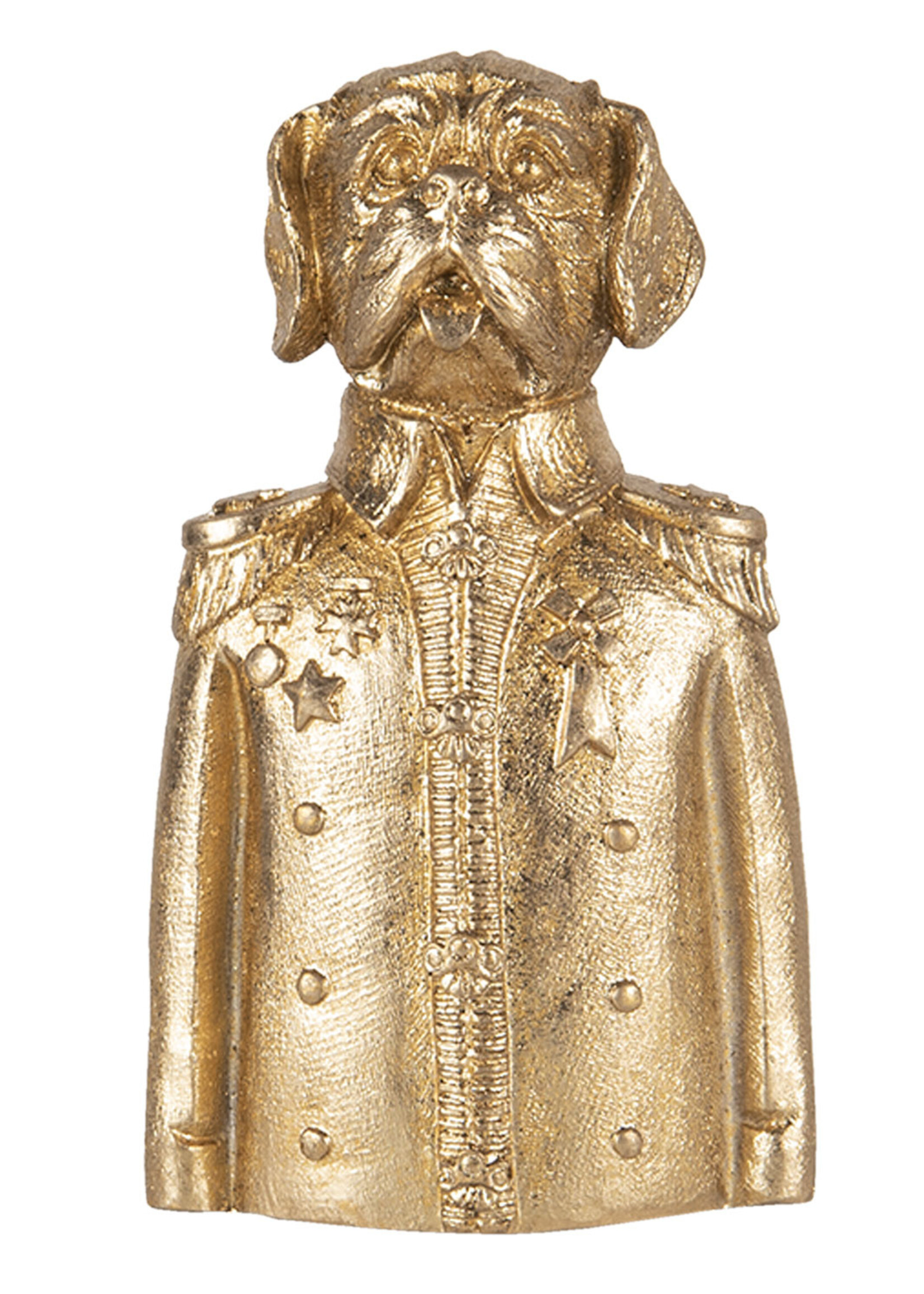 Clayre & Eef Decoratie hond 8*6*15 cm 6PR3451