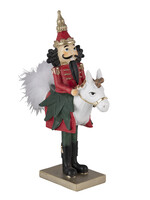 Clayre & Eef Decoratie notenkraker 12*6*25 cm 6PR3454