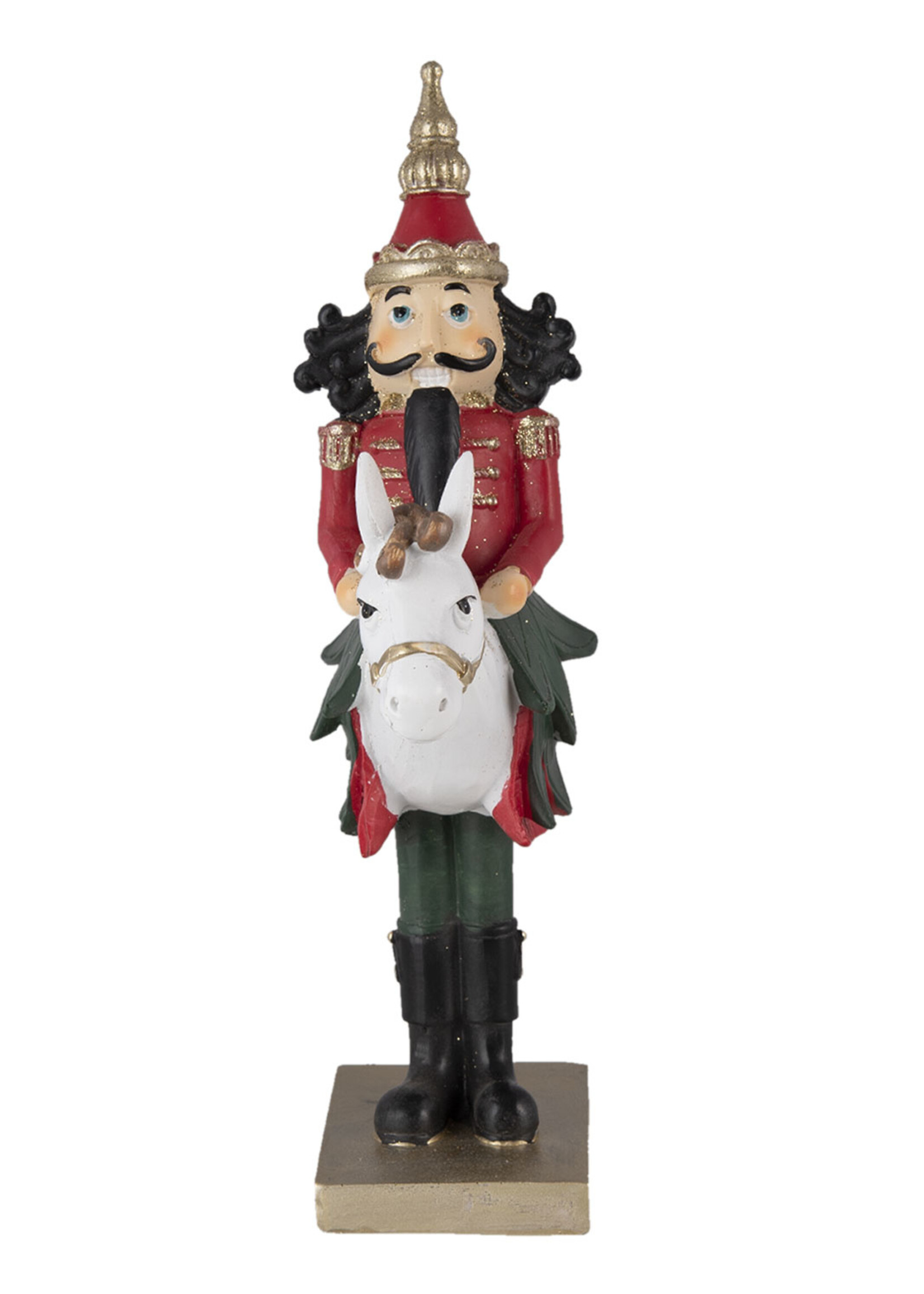 Clayre & Eef Decoratie notenkraker 12*6*25 cm 6PR3454