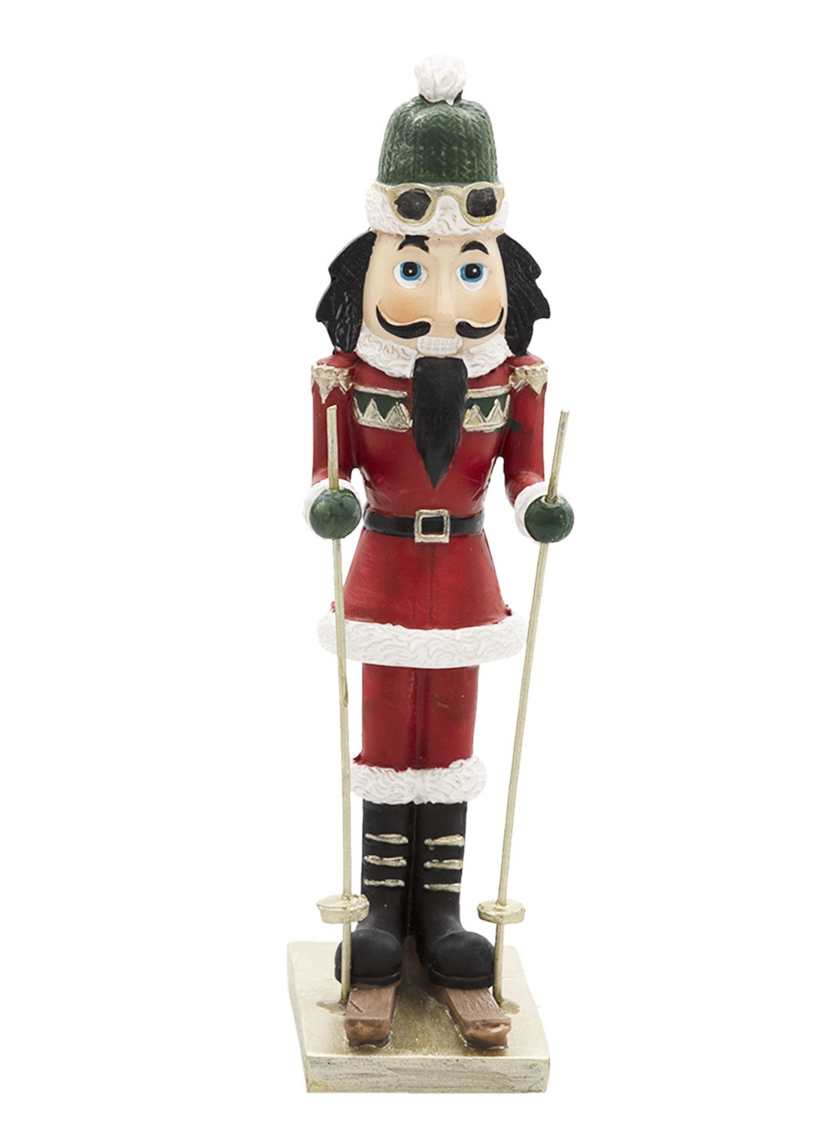 Clayre & Eef Decoratie notenkraker 6*4*17 cm 6PR3455