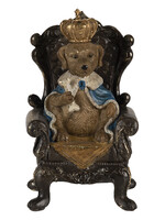 Clayre & Eef Spaarpot hond 17*9*21 cm 6PR4614