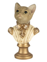 Clayre & Eef Decoratie kat 10*6*17 cm 6PR4622
