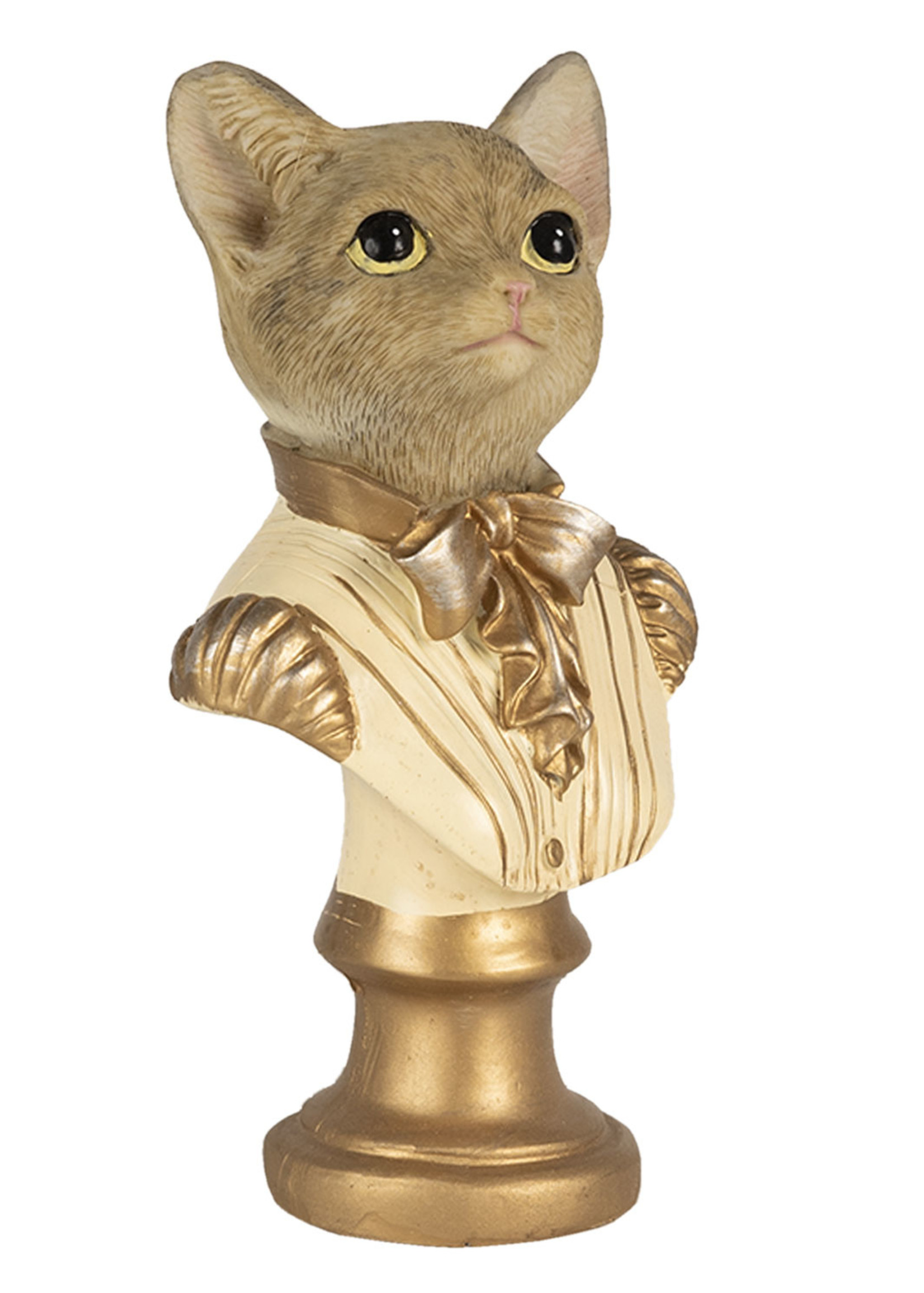 Clayre & Eef Décoration chat 10*6*17 cm 6PR4622