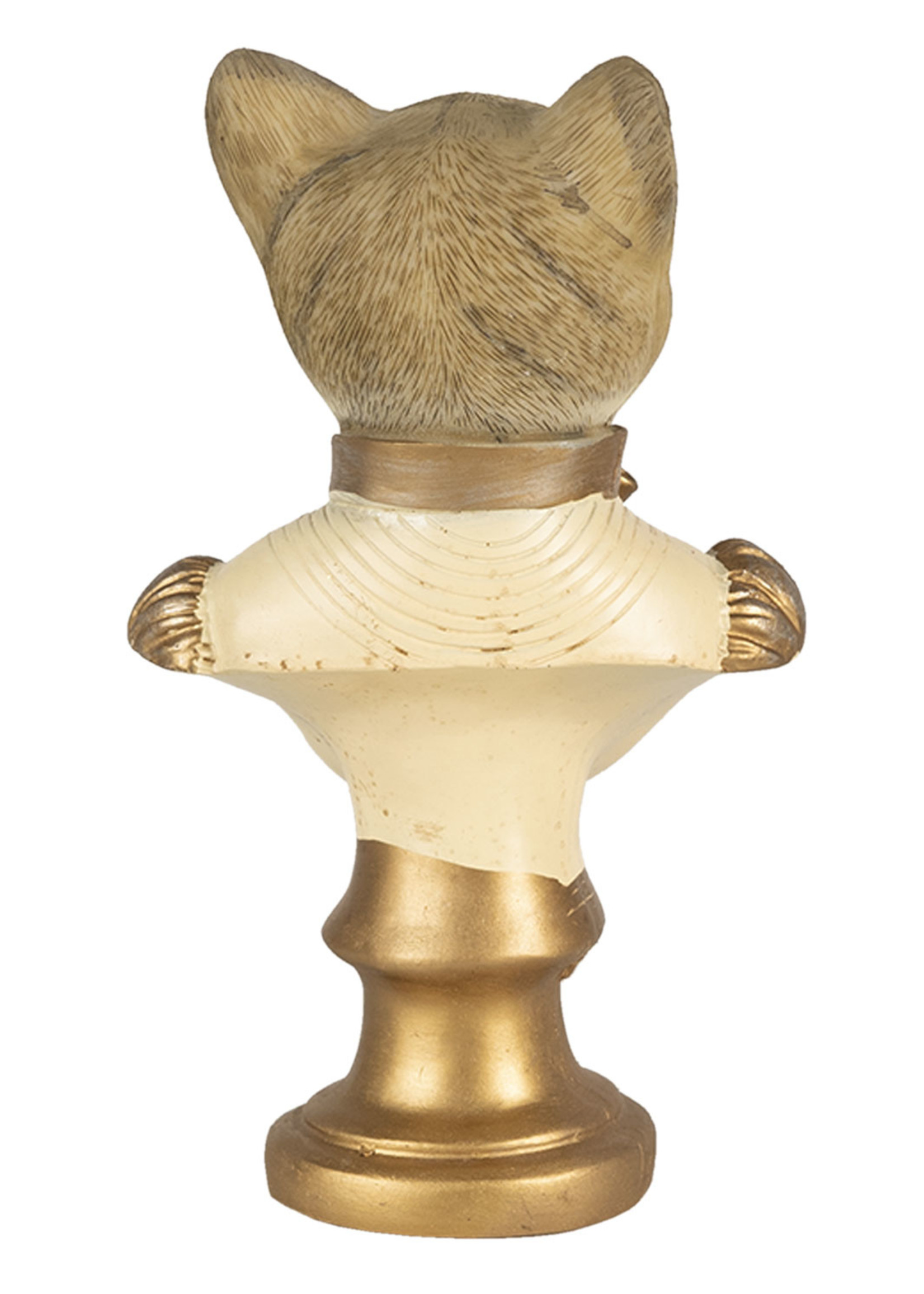 Clayre & Eef Decoratie kat 10*6*17 cm 6PR4622