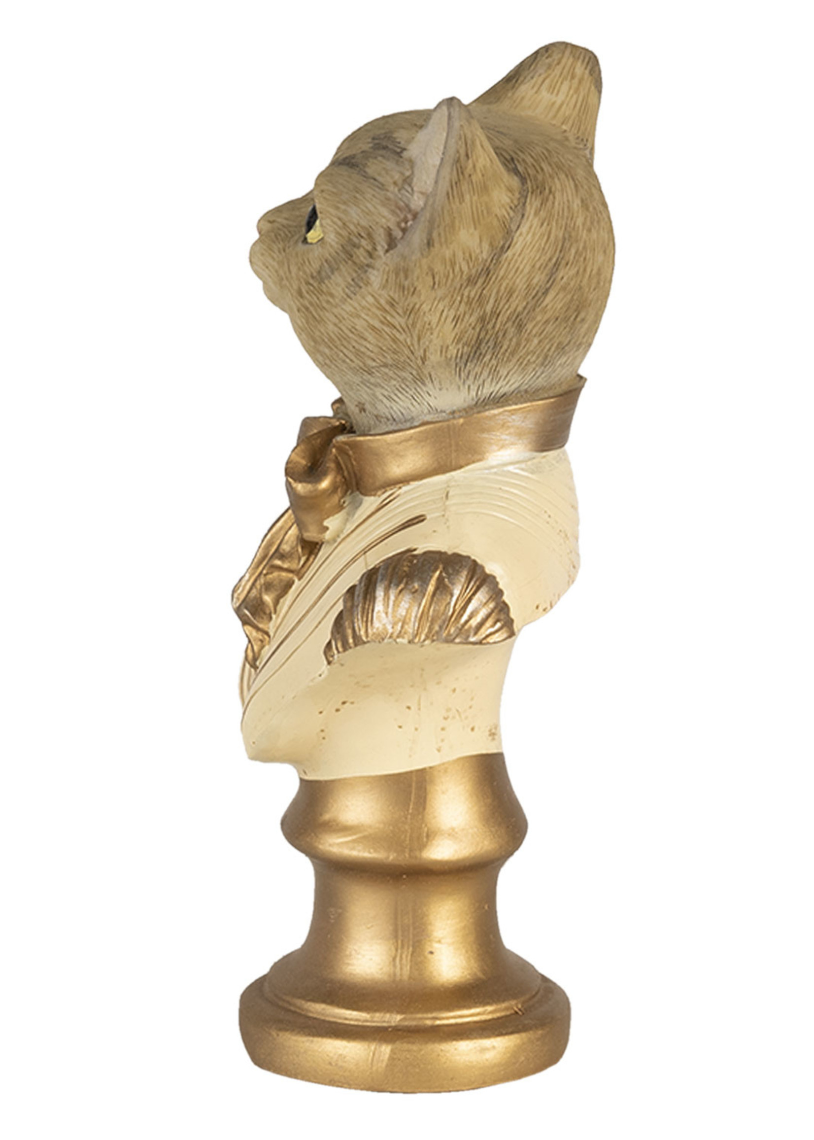 Clayre & Eef Decoratie kat 10*6*17 cm 6PR4622