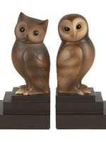 Clayre & Eef Serre-livres (2) hiboux 19*10*18 cm 6PR4625