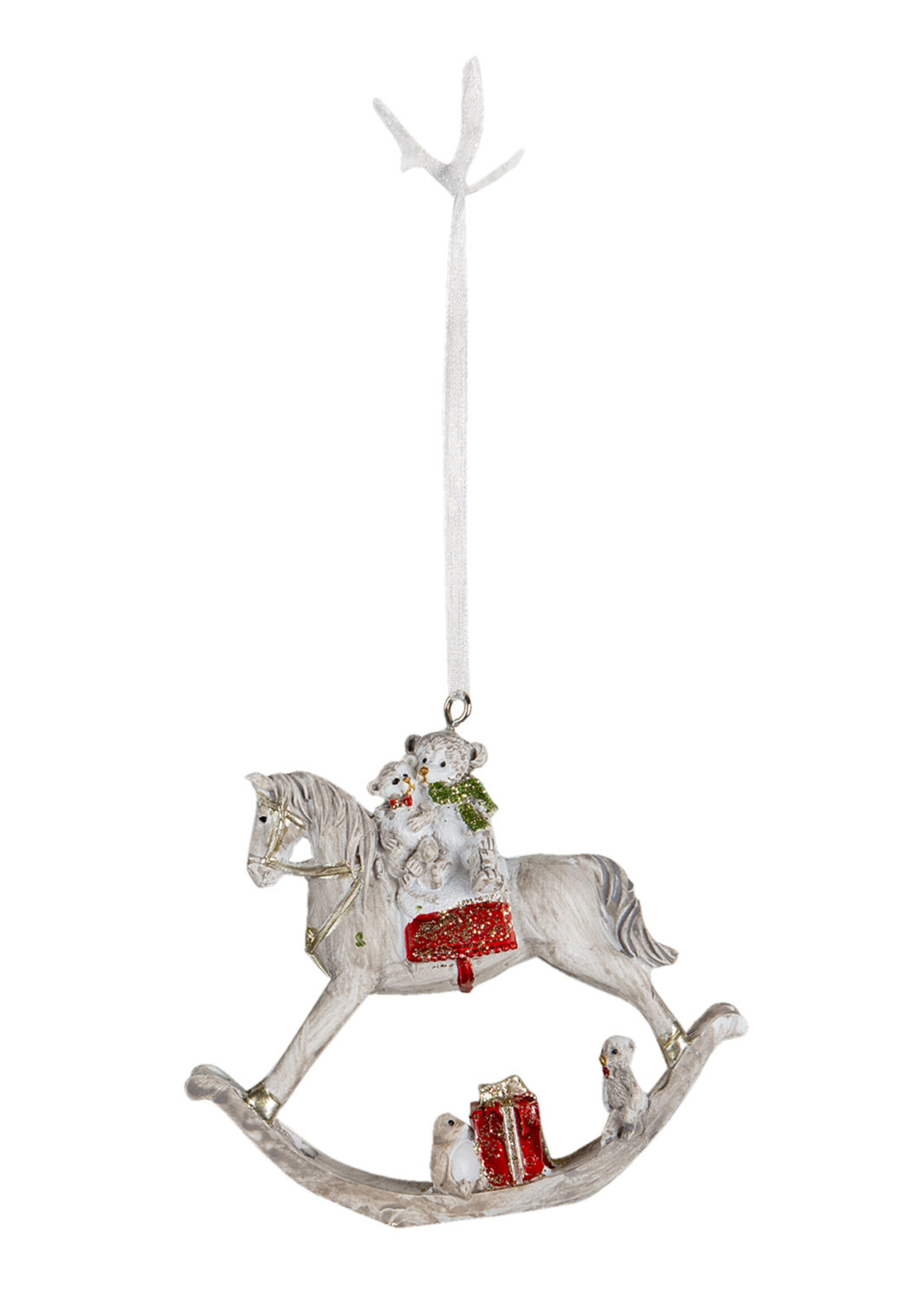 Clayre & Eef Décoration chats pendentif 6*2*7 cm 6PR4640