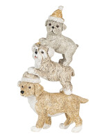Clayre & Eef Décoration chiens 10*4*18 cm 6PR4646
