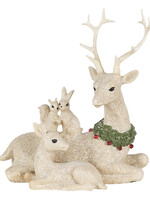 Clayre & Eef Decoratie dieren 16*9*18  cm 6PR4655