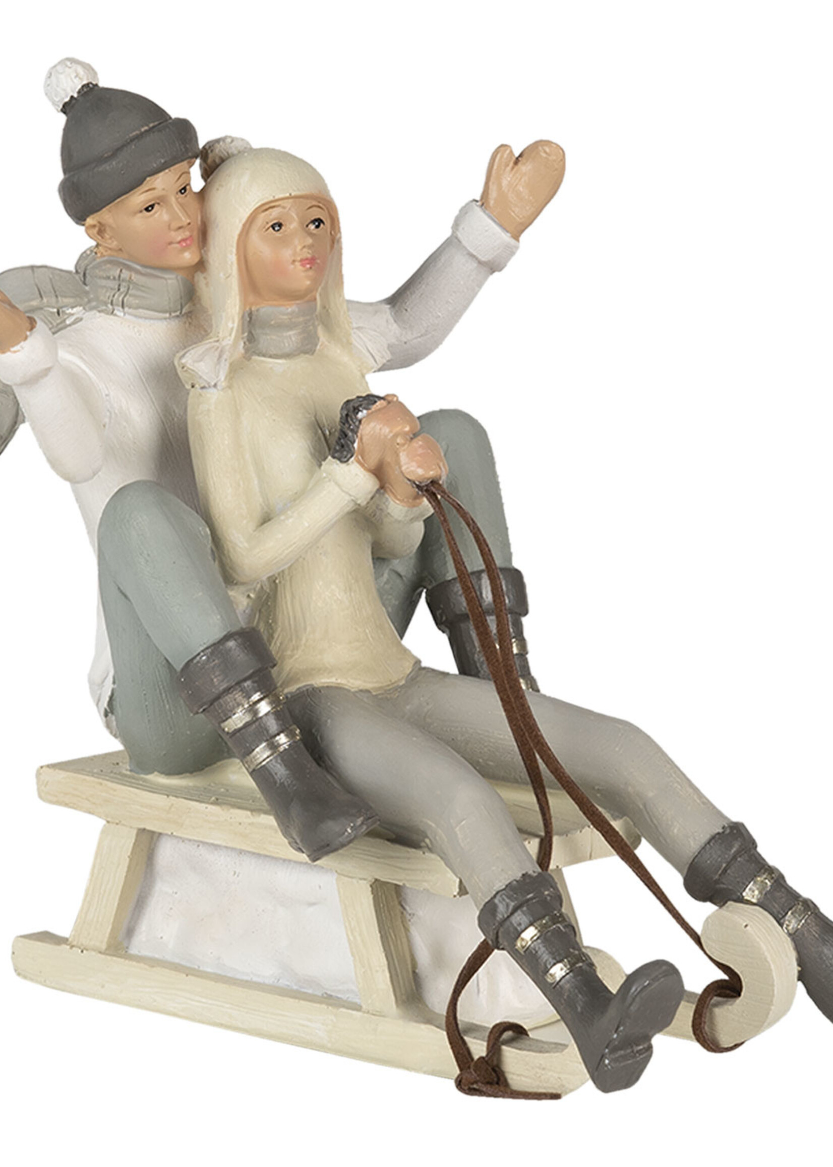 Clayre & Eef Sleekoppel 19*14*17 cm 6PR4660