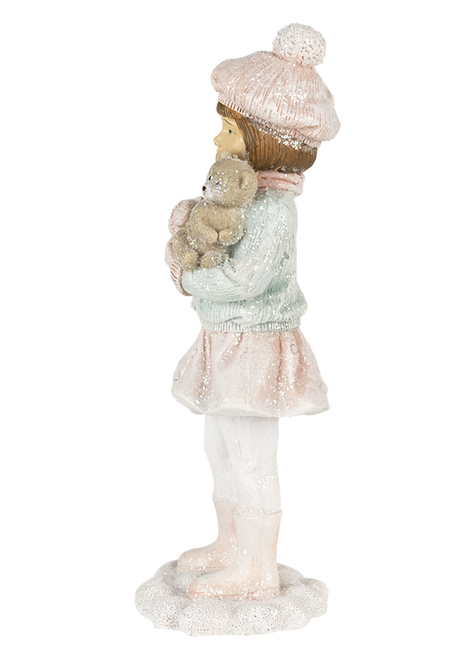 Clayre & Eef Décoration enfant avec chien 11*7*21 cm 6PR4664