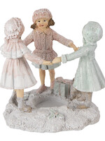 Clayre & Eef Decoratie waxinelichthouder 13*12*13 cm 6PR4676