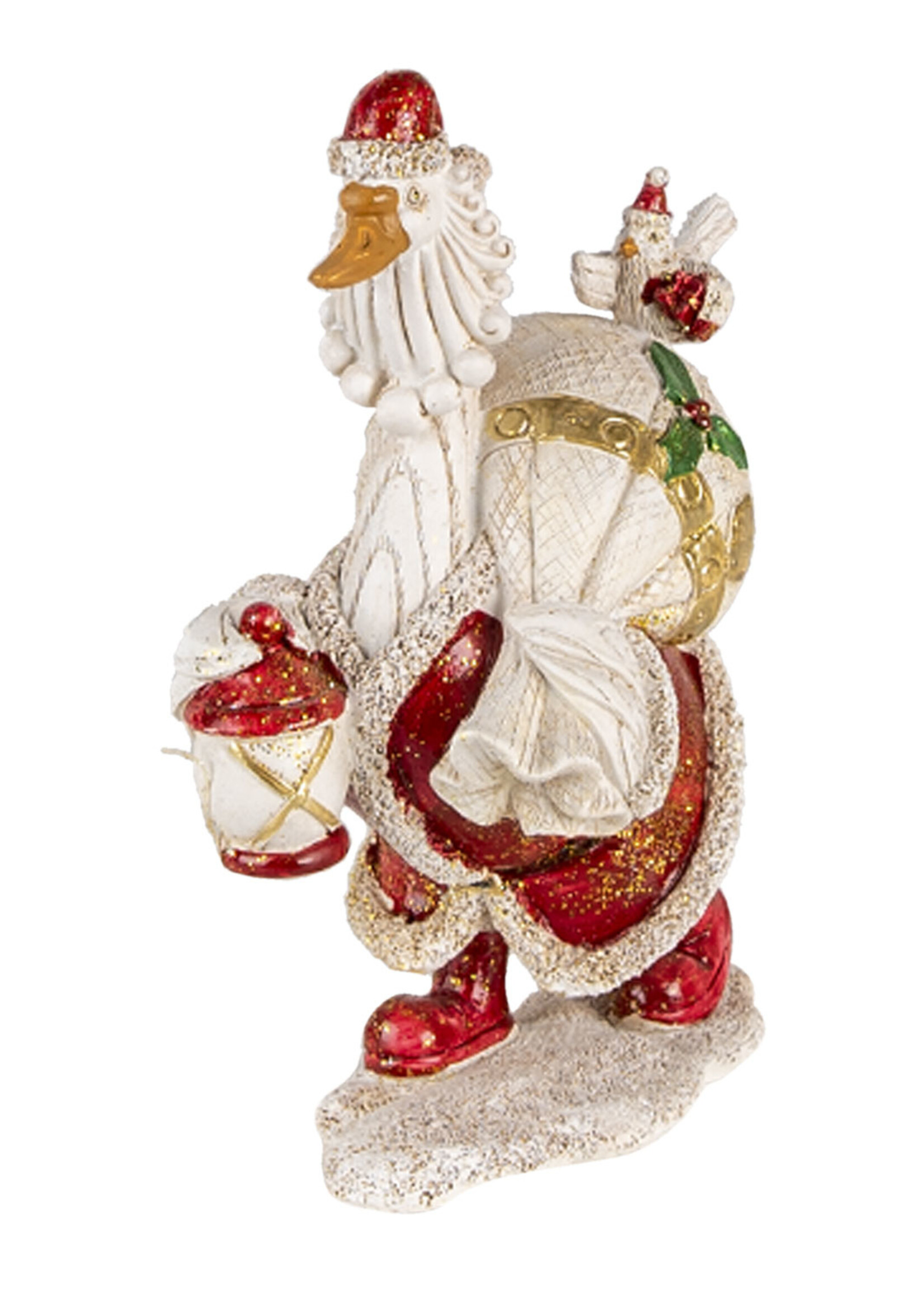 Clayre & Eef Decoratie eend 11*7*17 cm 6PR4685