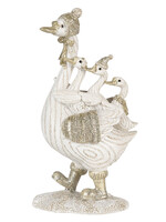 Clayre & Eef Décoration oies 10*5*18 cm 6PR4689