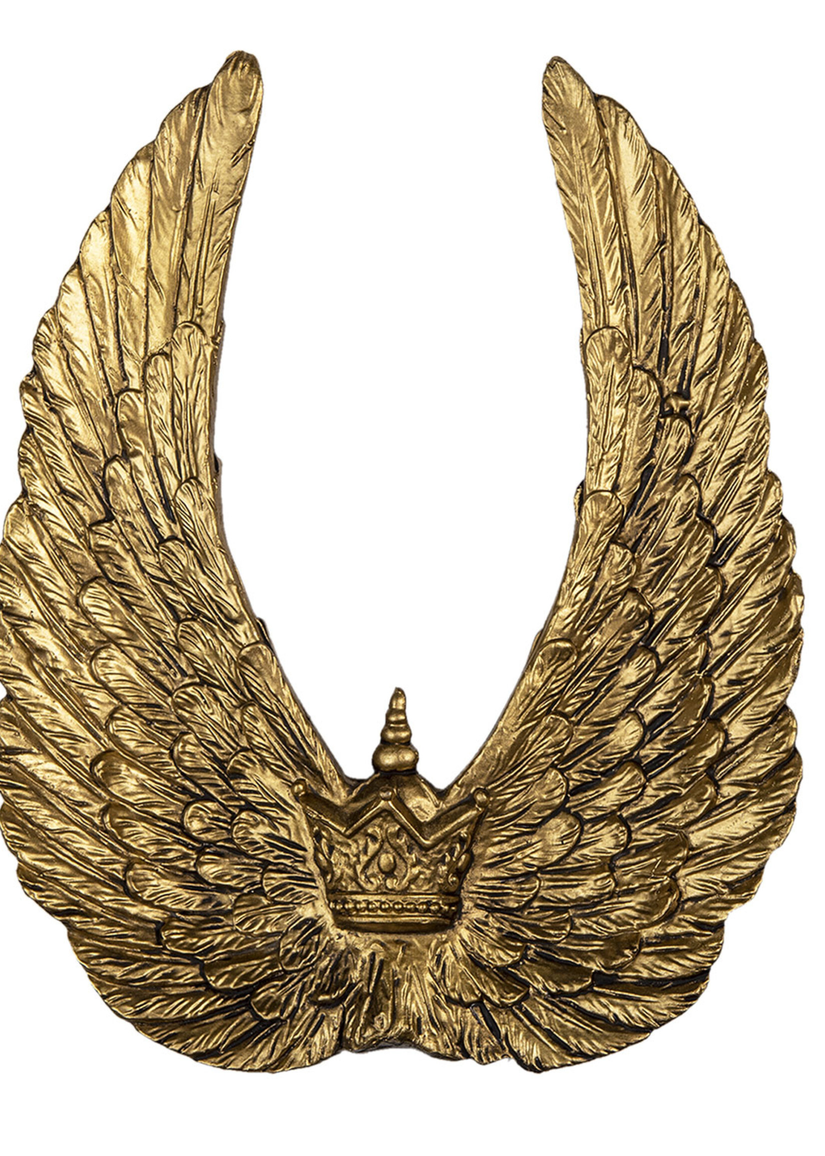 Clayre & Eef Decoratie vleugels 22*4*28 cm 6PR4694