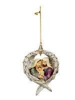 Clayre & Eef Santons de Noël pendentif 8*3*11 cm 6PR4703
