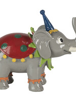 Clayre & Eef Décoration éléphant 13*6*11 cm 6PR4732