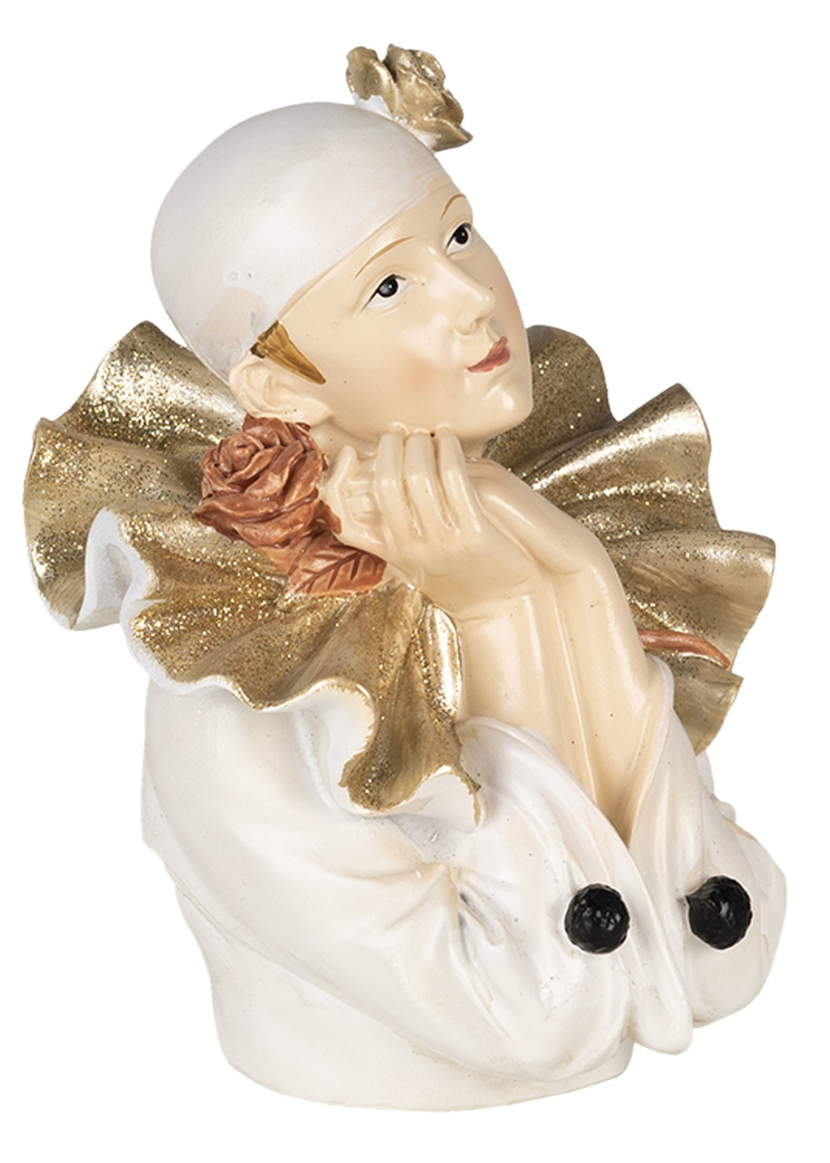 Clayre & Eef Decoratie clown 11*11*15 cm 6PR4733