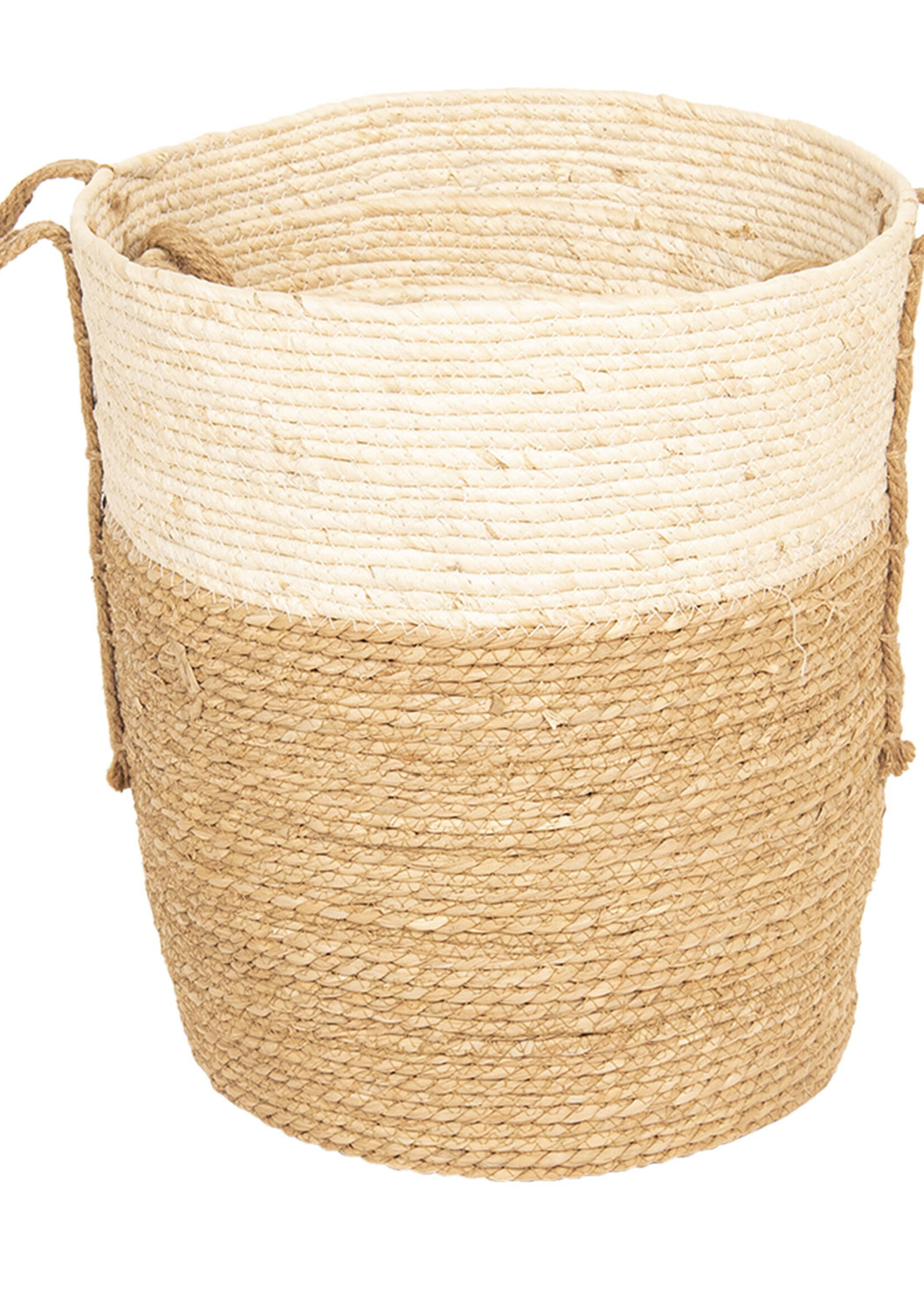 Clayre & Eef Mand (3) Ø 40*46 / Ø 35*41 / Ø 30*36 cm 6RO0443