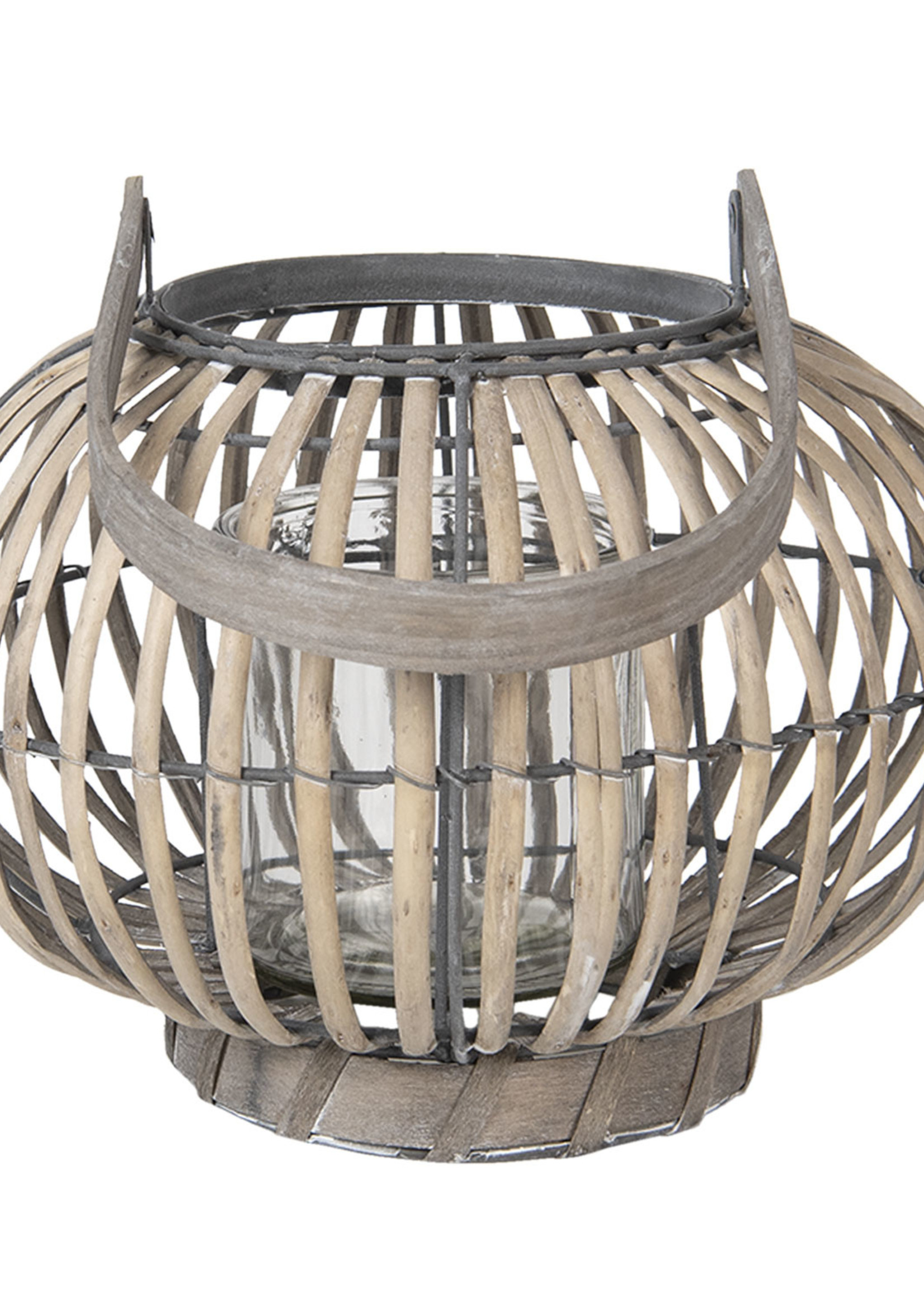 Clayre & Eef Windlicht Ø 25*18 cm 6RO0465S