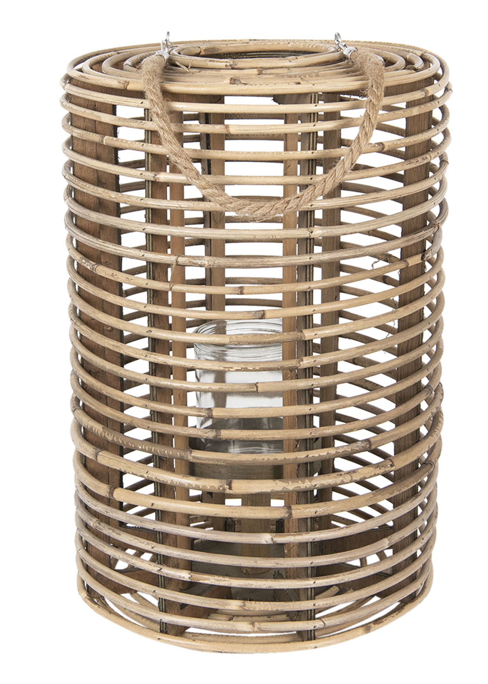 Clayre & Eef Windlicht Ø 34*50 cm 6RO0466L