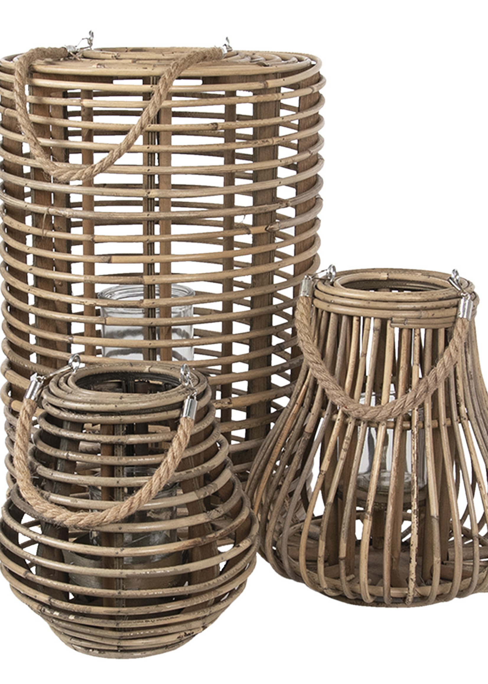 Clayre & Eef Windlicht Ø 34*50 cm 6RO0466L