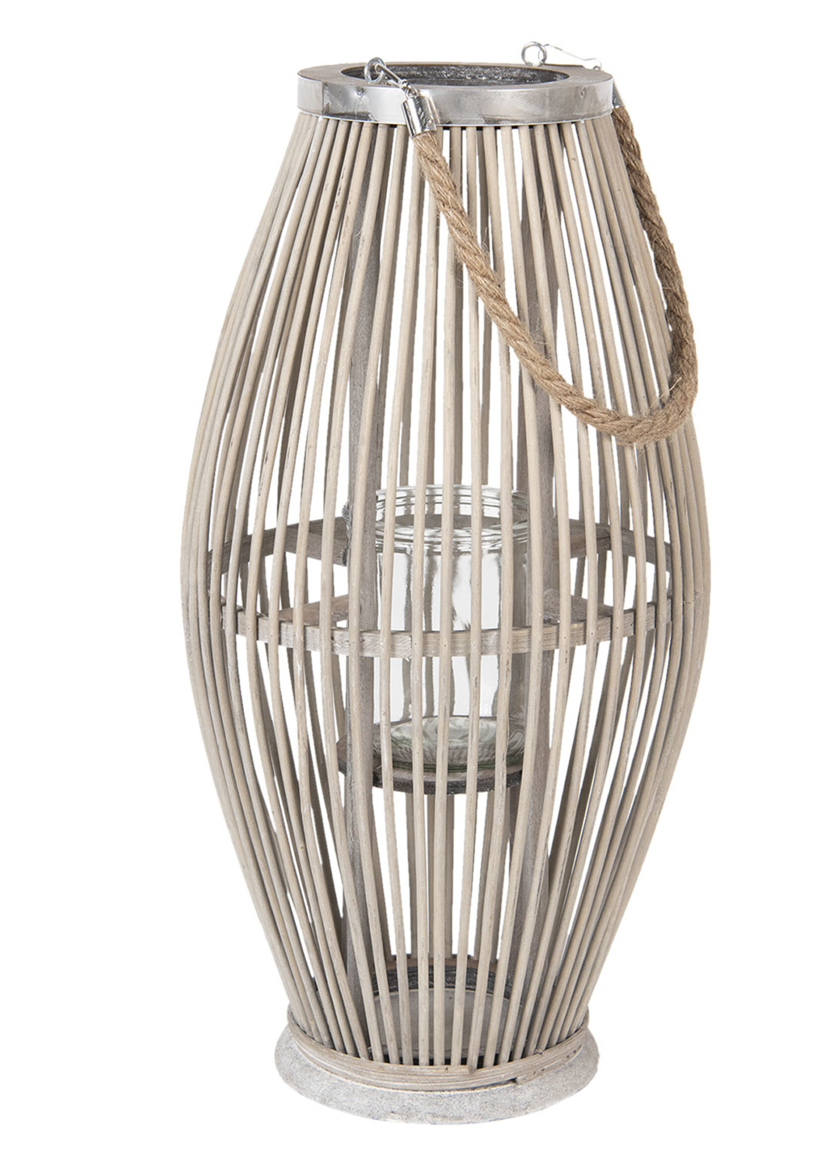 Clayre & Eef Windlicht Ø 25*50 cm 6RO0470L