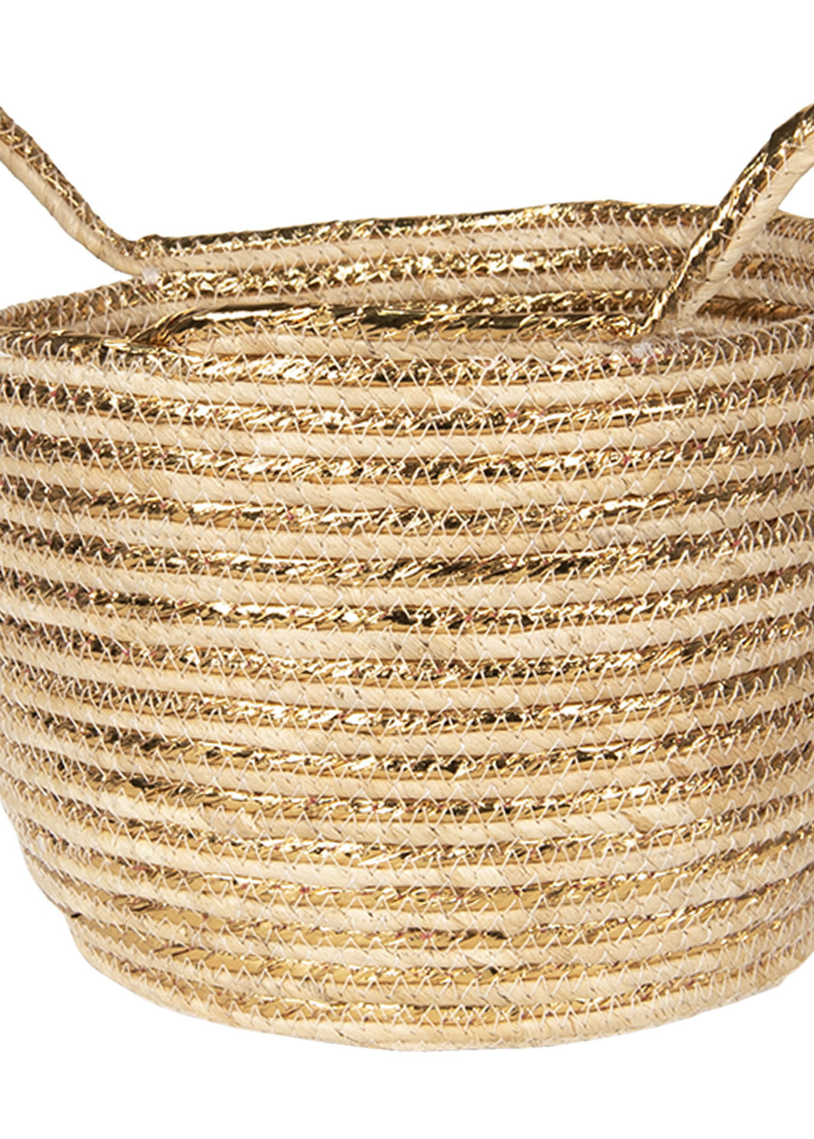 Clayre & Eef Panier (3) Ø 31*34 / Ø 28*29 / Ø 23*24 cm 6RO0473