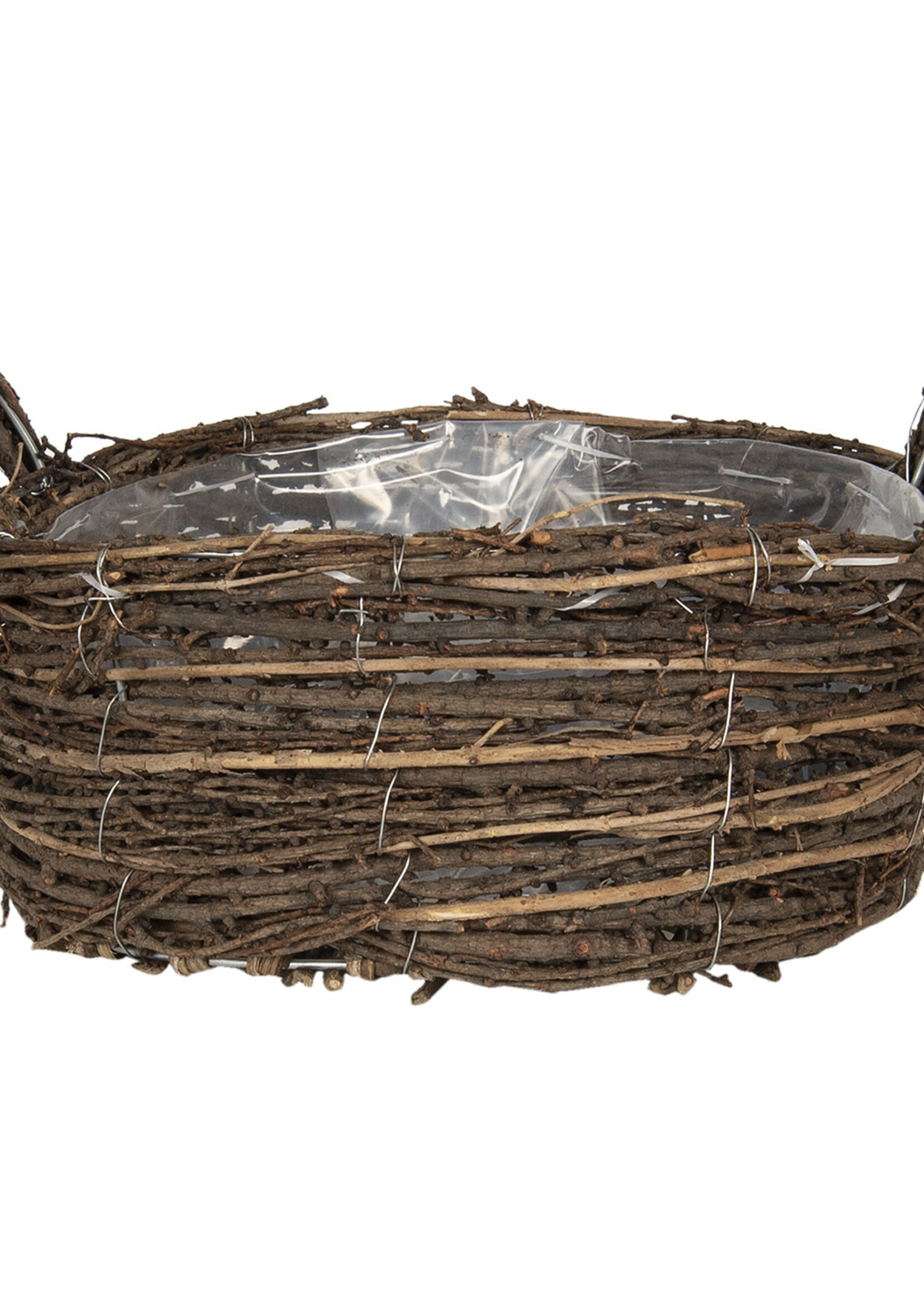 Clayre & Eef Bloempotten (3) Ø 19*9 /  Ø 26*11 /  Ø 32*13 cm 6RO0477