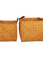 Clayre & Eef Panier (2) 30*30*26/36*36*30 cm 6RO0484