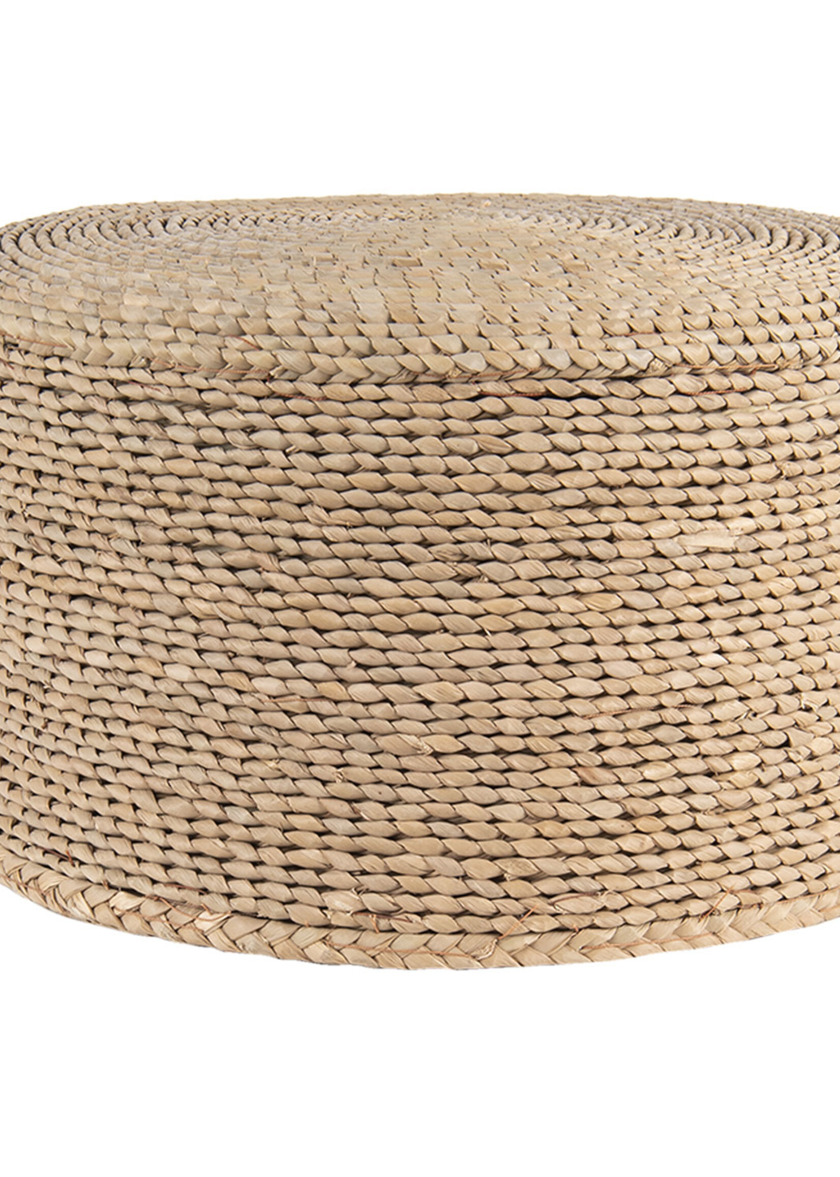 Clayre & Eef Poef Ø 40*23 cm 6RO0509