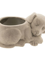 Clayre & Eef Pot de fleur chien 29*17*15 cm 6TE0203