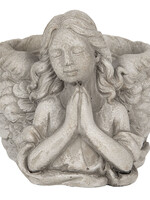 Clayre & Eef Pot de fleur ange 16*13*12 cm 6TE0282S