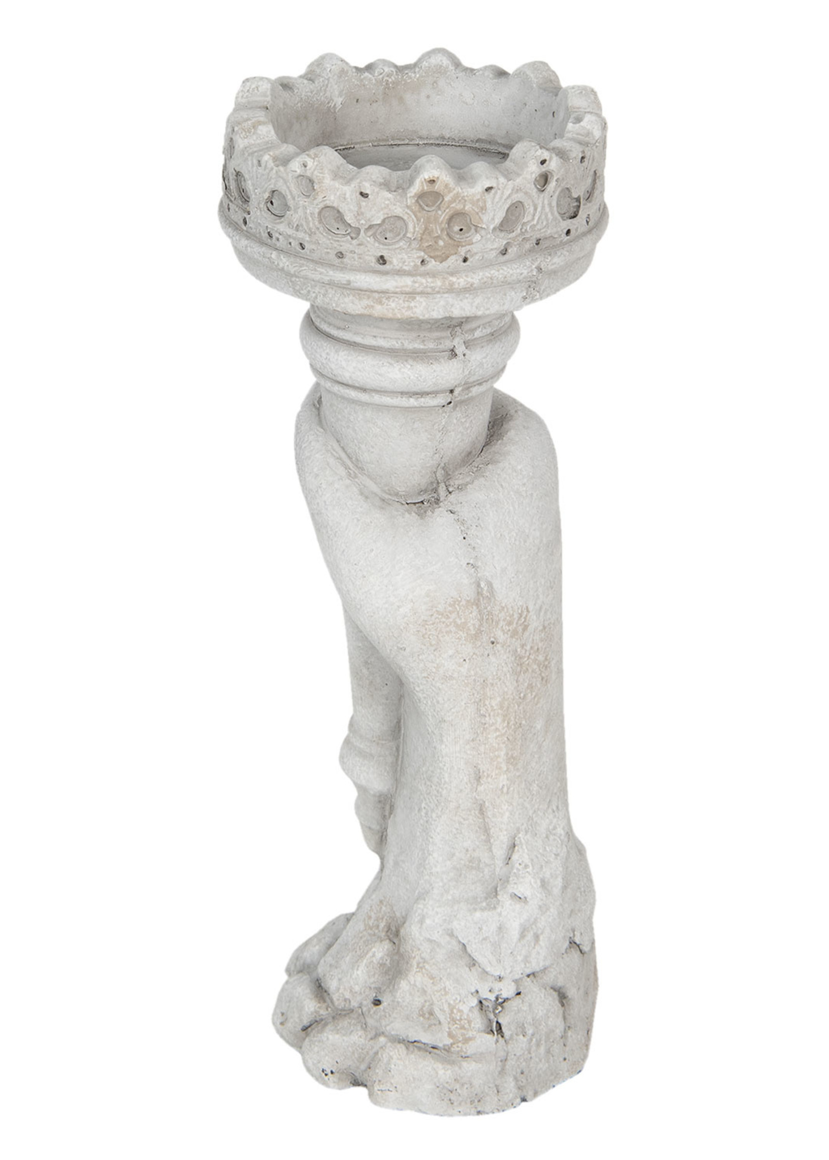 Clayre & Eef Kandelaar 12*10*27 cm 6TE0285S