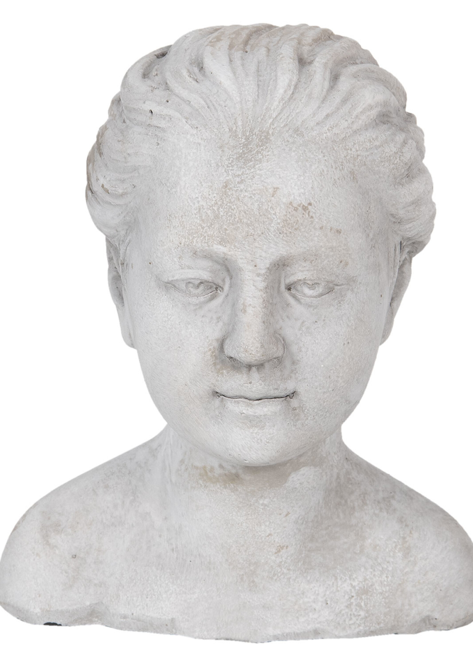 Clayre & Eef Decoratie hoofd vrouw 17*16*20 cm 6TE0288