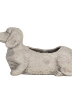 Clayre & Eef Pot de fleur chien 24*9*13 cm 6TE0305