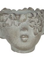 Clayre & Eef Waxinelichthouder 12*10*9 cm 6TE0313