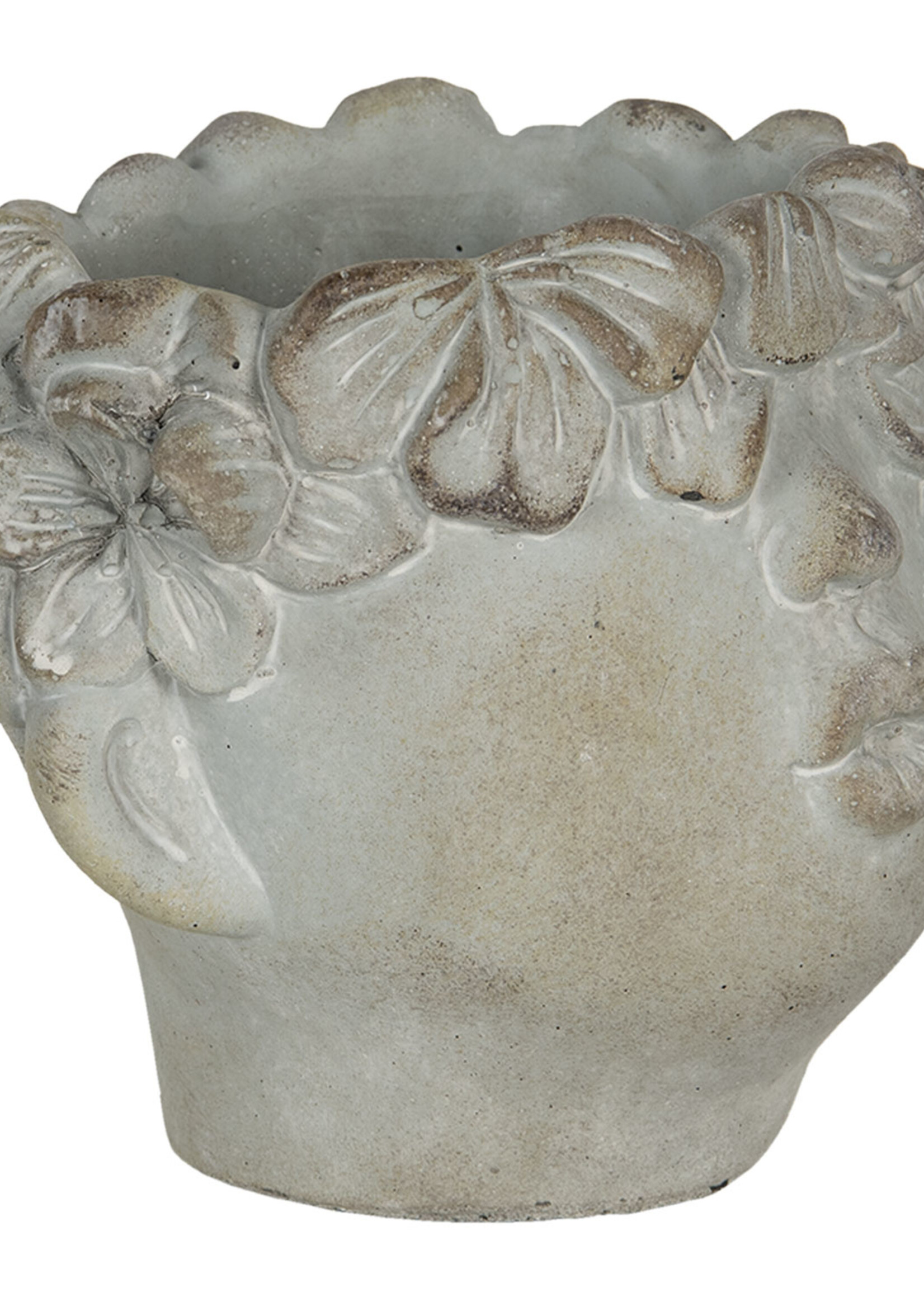 Clayre & Eef Pot de fleur 12*10*9 cm 6TE0316