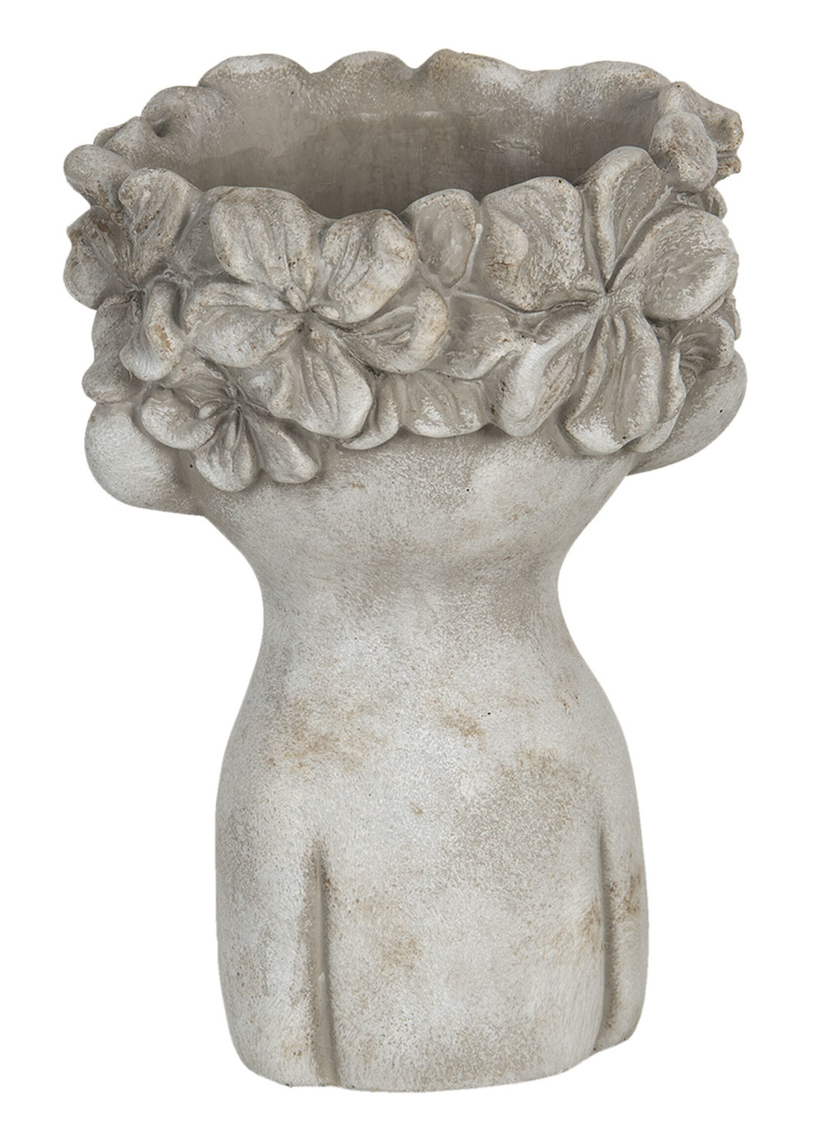 Clayre & Eef Bloempot 17*17*25 cm 6TE0327L