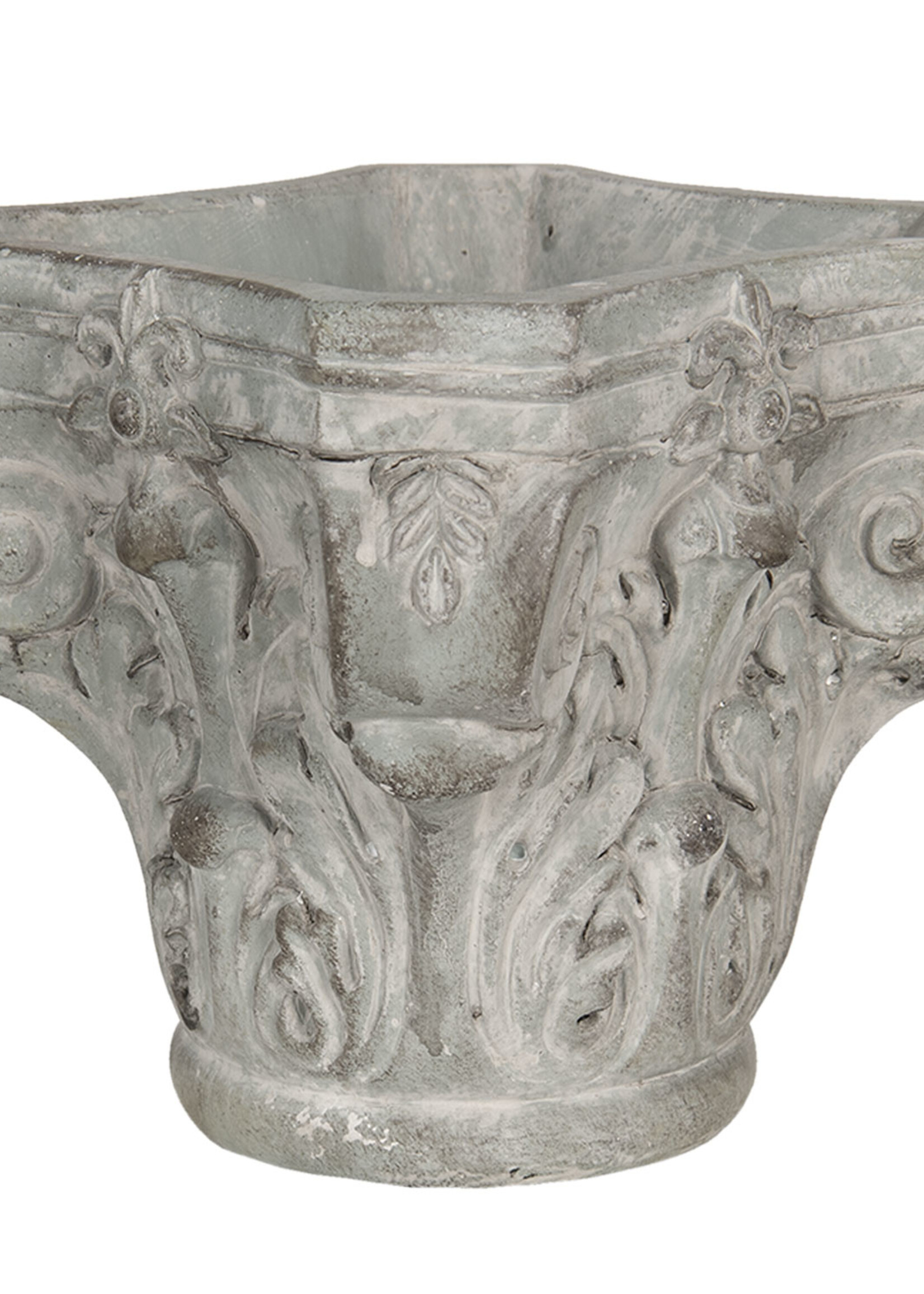 Clayre & Eef Pot de fleur 17*17*16 cm 6TE0333