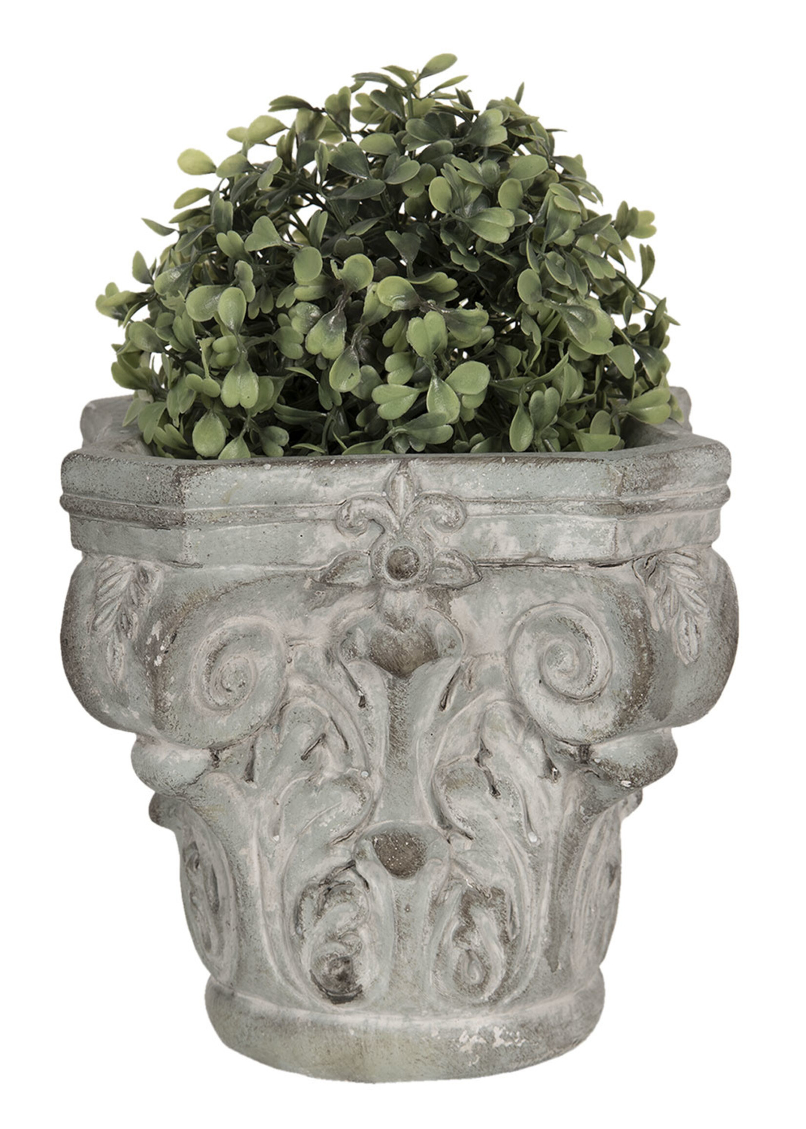 Clayre & Eef Pot de fleur 17*17*16 cm 6TE0333