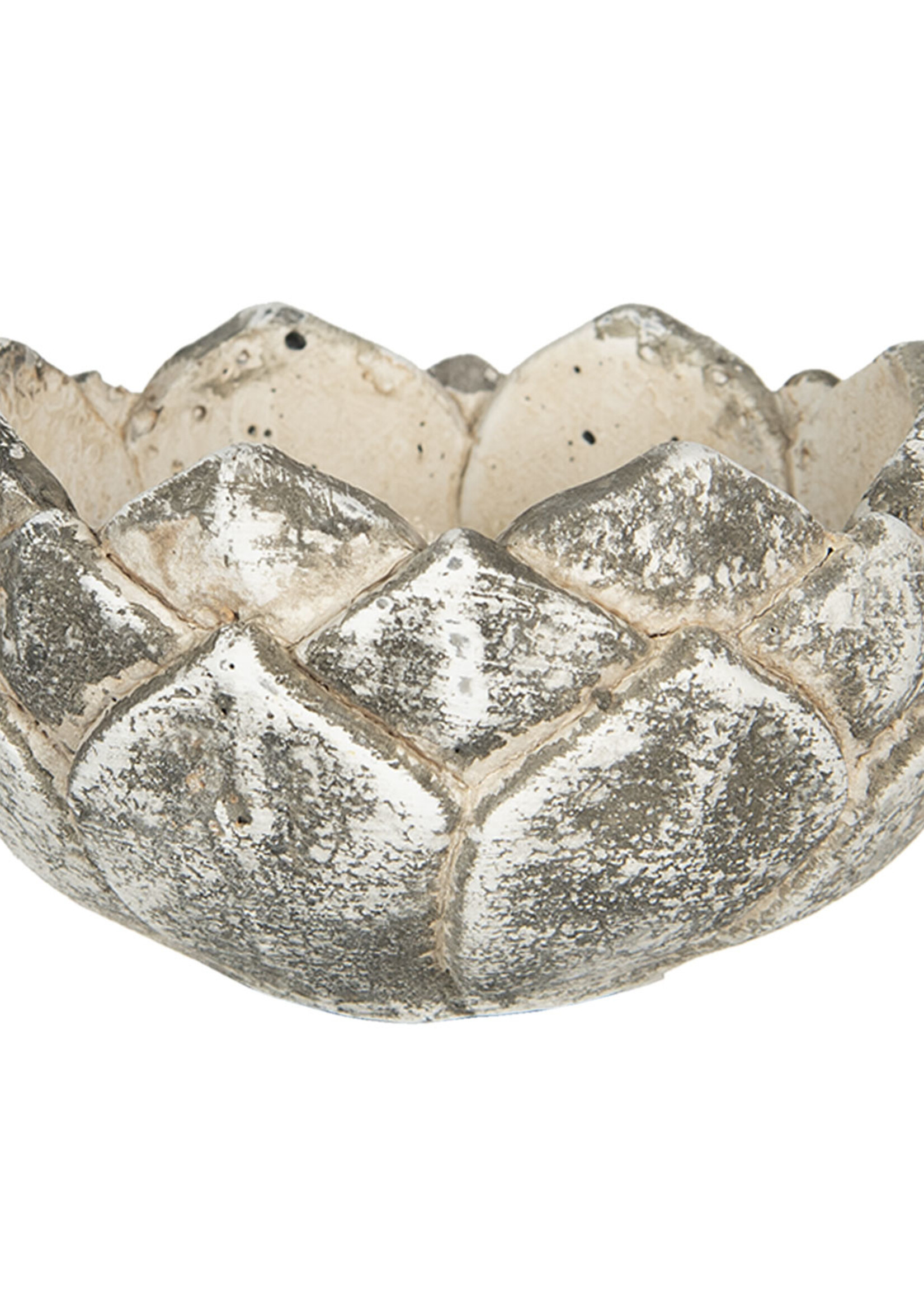 Clayre & Eef Pot de fleur Ø 13*7 cm 6TE0336S