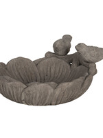 Clayre & Eef Mangeoire oiseau 24*23*11 cm 6TE0349
